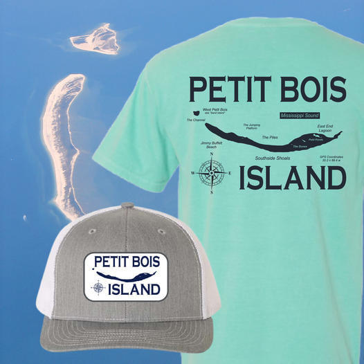 Petit Bois Island Shirts, Hats, Koozies, and More! MS Island Tees