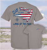 Cat Island "Land of the Free" Tee