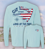 Cat Island "Land of the Free" L/S T-Shirt