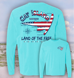 Cat Island "Land of the Free" L/S T-Shirt