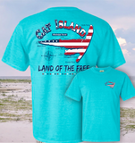 Cat Island "Land of the Free" Tee