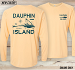 Dauphin Island UPF50+ Dri-Fit Sun Shirt - 7 COLORS!