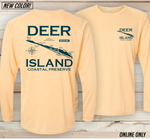 Deer Island UPF50+ Polyester Dri-Fit Sun Shirt - 7 Colors!