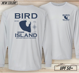 Bird Island UPF50+ Polyester Dri-Fit Sun Shirt