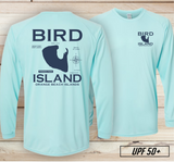 Bird Island UPF50+ Polyester Dri-Fit Sun Shirt