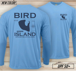 Bird Island UPF50+ Polyester Dri-Fit Sun Shirt