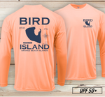 Bird Island UPF50+ Polyester Dri-Fit Sun Shirt