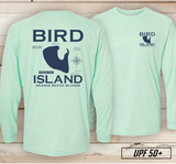 Bird Island UPF50+ Polyester Dri-Fit Sun Shirt