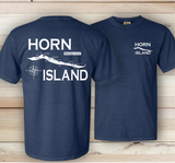 Horn Island Comfort Color Short Sleeve Cotton T-Shirt - 9 COLORS! -