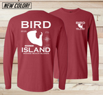 Bird Island Comfort Color Cotton L/S Shirt - 9 Colors!