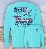 Ship Island "Land of the Free" L/S T-Shirt