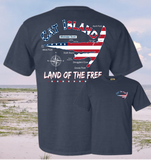 Cat Island "Land of the Free" Tee