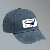 Cat Island Hat Pigment Dyed Dad Hat