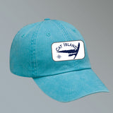 Cat Island Hat Pigment Dyed Dad Hat