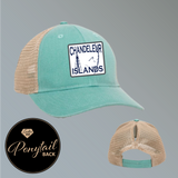 Chandeleur Islands Ladies Ponytail Hat