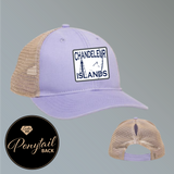 Chandeleur Islands Ladies Ponytail Hat