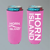 Horn Island White Claw Koozie