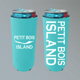 Petit Bois Island White Claw Koozie