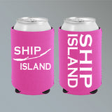 Ship Island Can Koozie