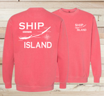Ship Island Sweatshirts - Comfort Colors